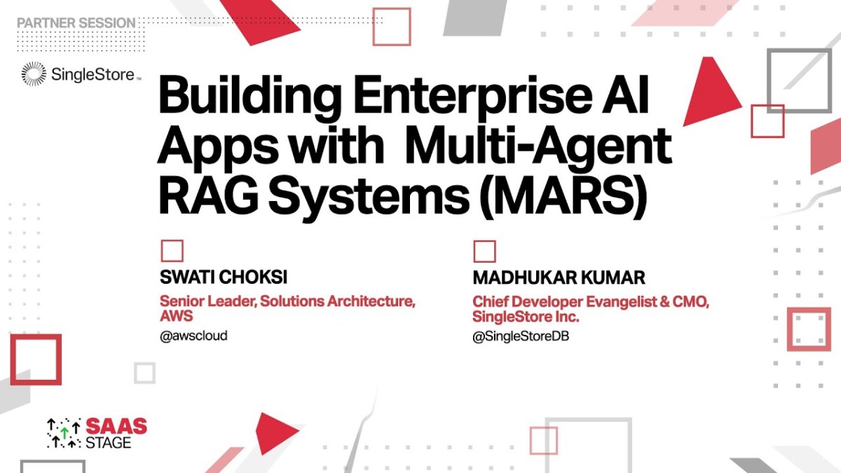 Building Enterprise AI Apps with Multi-Agent RAG Systems (MARS)