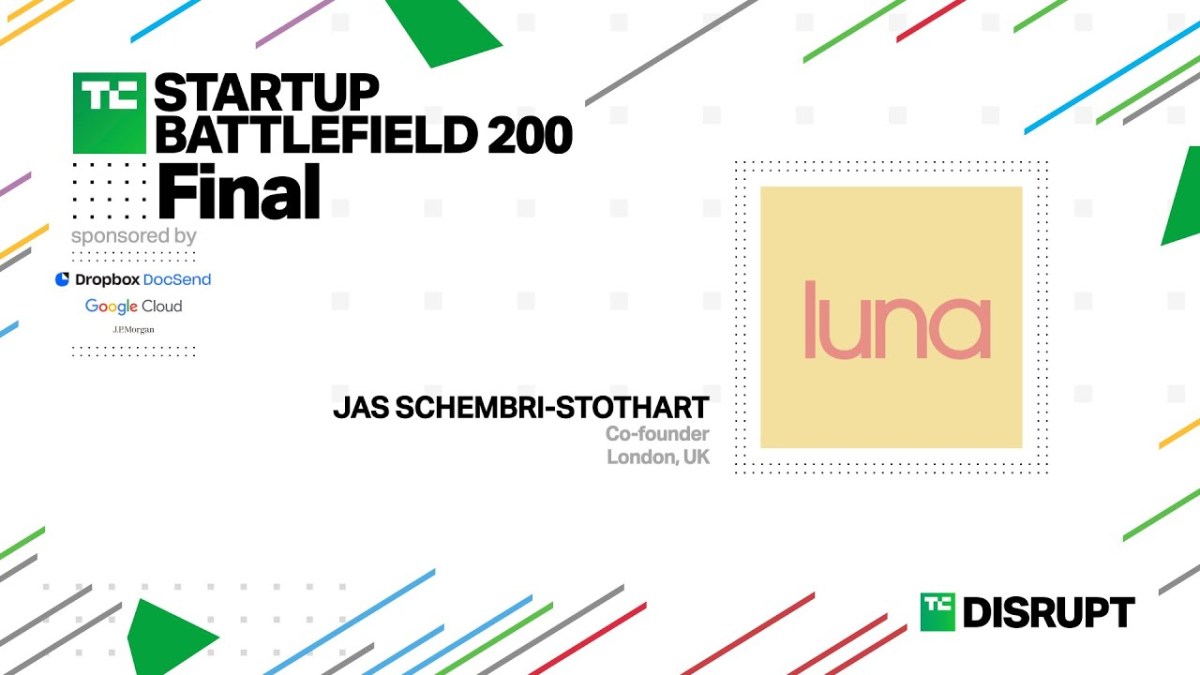 2024 Startup Battlefield Top 5 Finalists: Luna