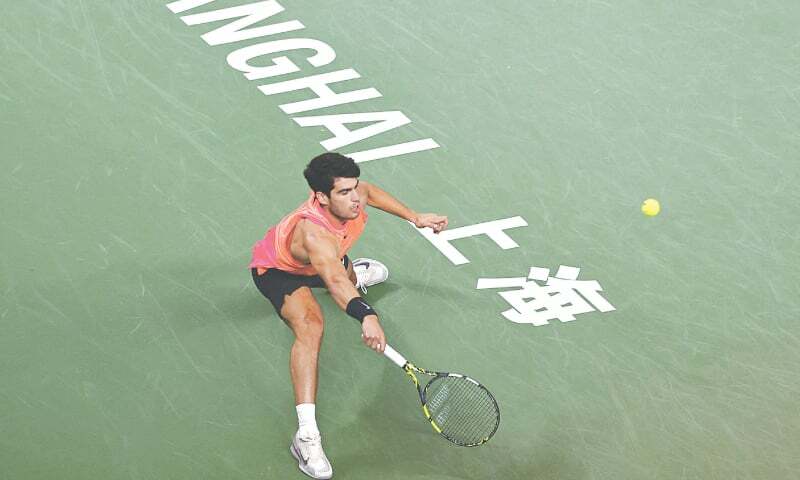 Alcaraz knocked out of Shanghai Masters by Machac