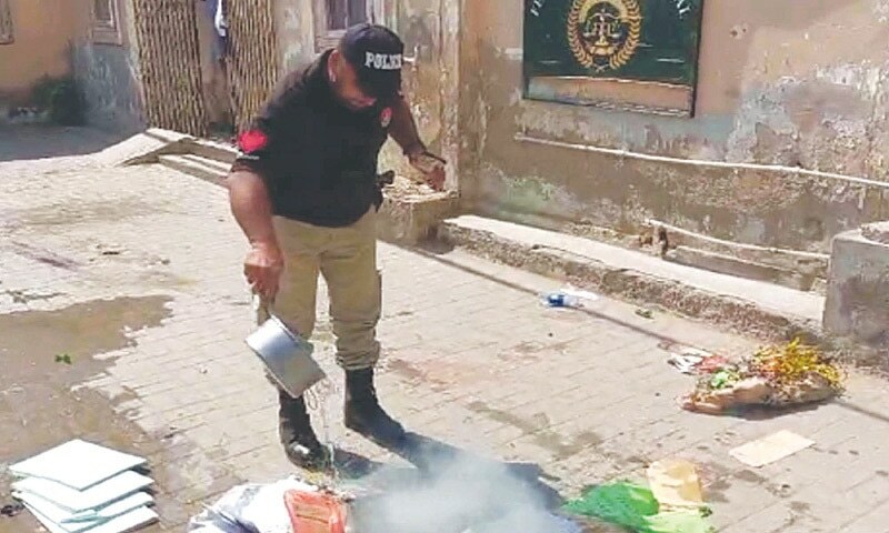 Karachi ballots torched as mob disrupts Malir vote recount