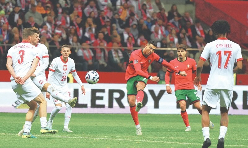 Ronaldo on target as Portugal maintain perfect start