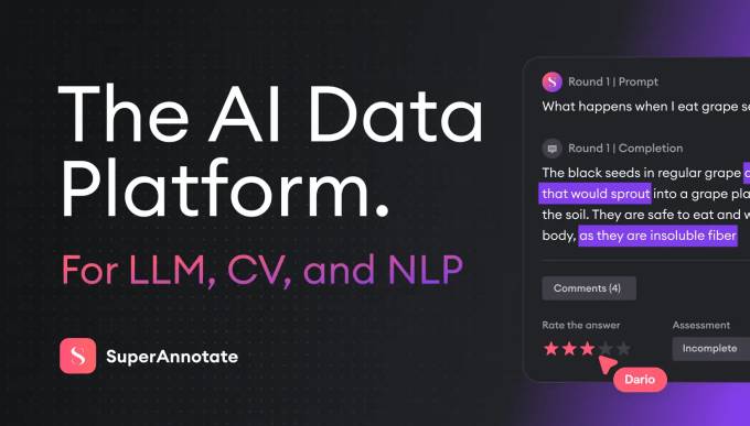 SuperAnnotate wants to help companies manage their AI data sets