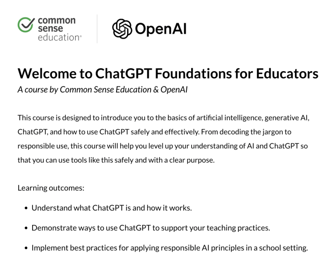 OpenAI releases a teacher’s guide to ChatGPT, but some educators are skeptical