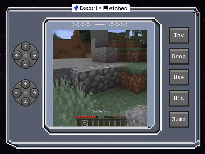 Decart’s AI simulates a real-time, playable version of Minecraft