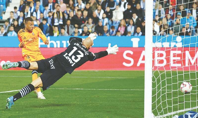 Mbappe on target as Real cruise to Leganes win