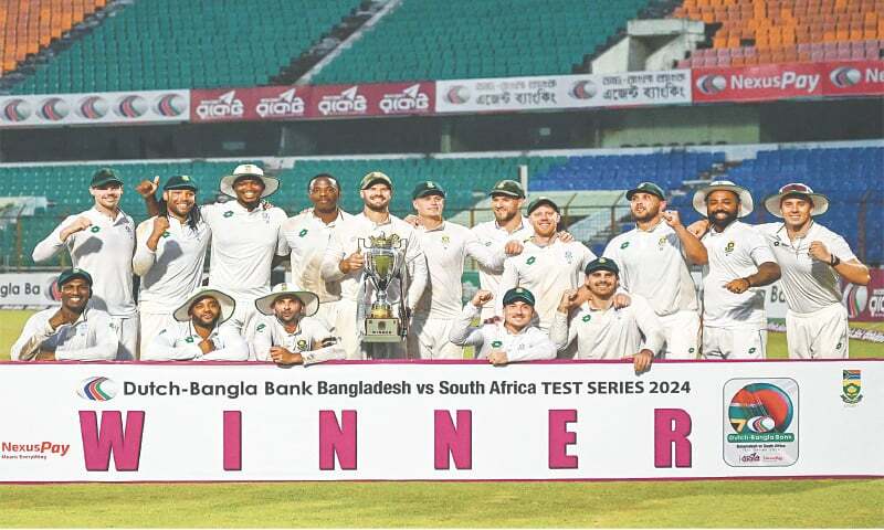 South Africa sweep series with massive innings victory over BD