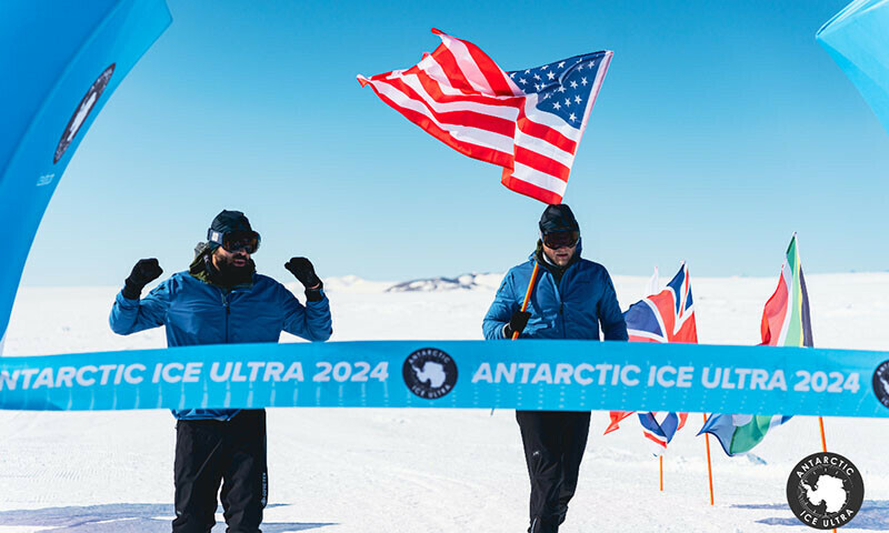 Runners brave freezing temperatures to compete in Antarctica ultra-endurance race