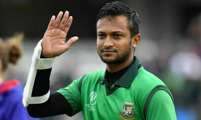 Shakib banned from bowling  in ECB competitions