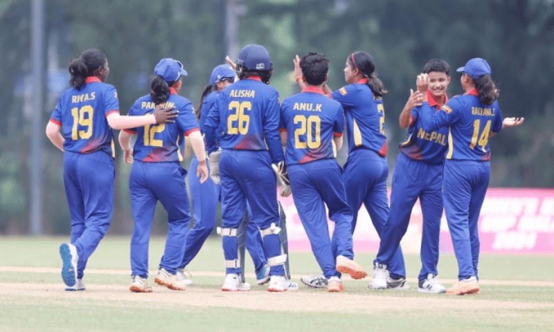 Nepal defeat Pakistan in Women’s Under-19 Asia Cup