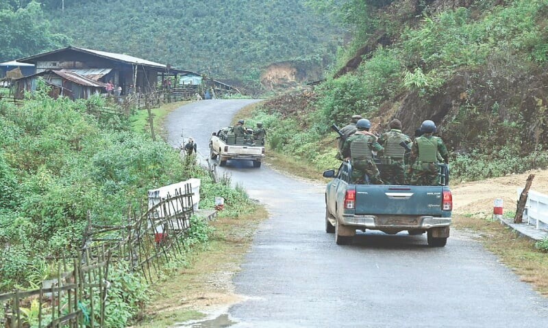 Rebels claim taking army HQ in western Myanmar