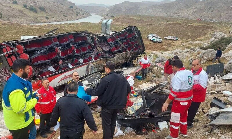 Nine killed in Iran as bus, fuel truck collide: state media