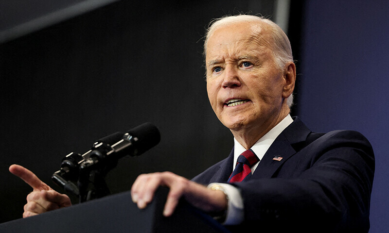 US to continue surge of weapons deliveries to Ukraine: Biden