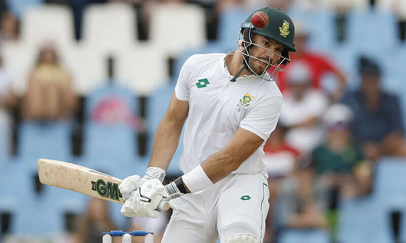 Markram moves closer to tonne as South Africa reach 180-5 at lunch against Pakistan