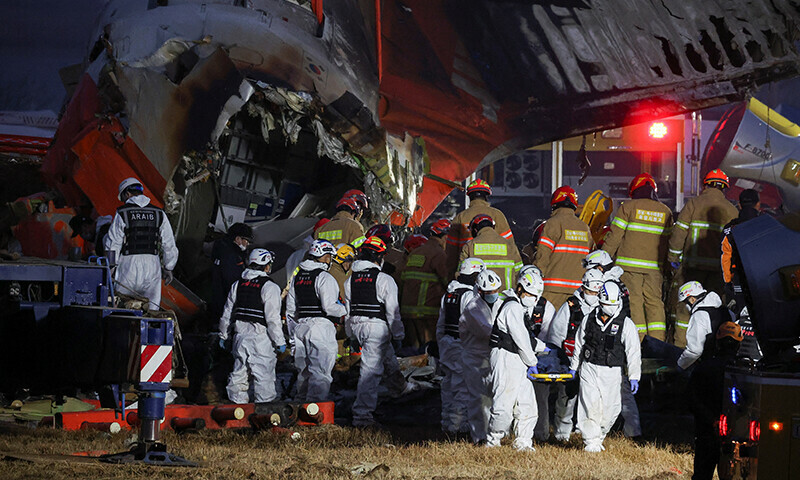 Fiery crash kills at least 167 in worst airline disaster in South Korea