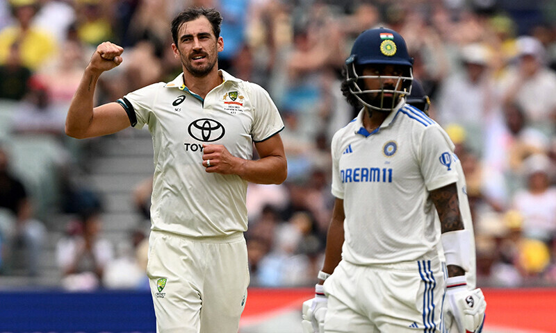 Australia on top in 2nd India Test after Starc takes six