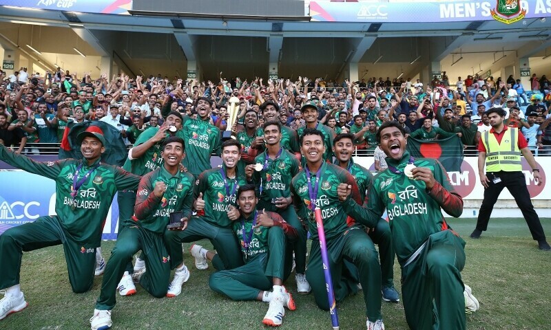 Bangladesh stun India to retain U-19 Asia Cup