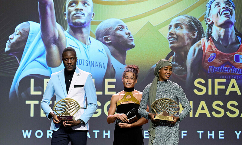 Olympic champions Hassan and Tebogo named ‘Athletes of the Year’