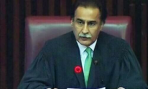 Speaker Ayaz Sadiq rebukes PTI for ‘disrupting’ NA proceedings