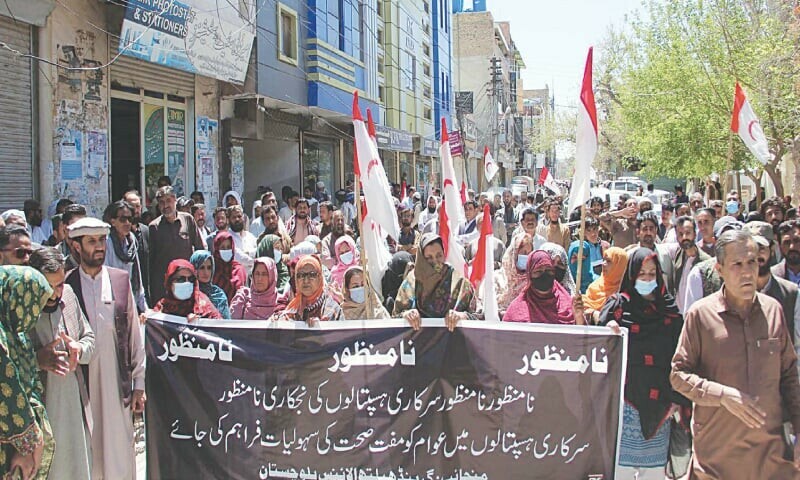 Balochistan govt takes action against hospital administrator over strike