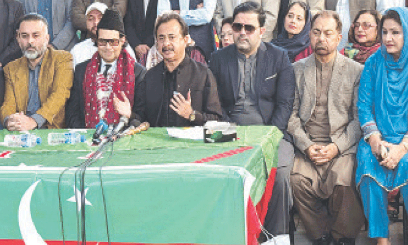 PTI to ‘vigorously’ raise Karachi issues at every forum, says Raja