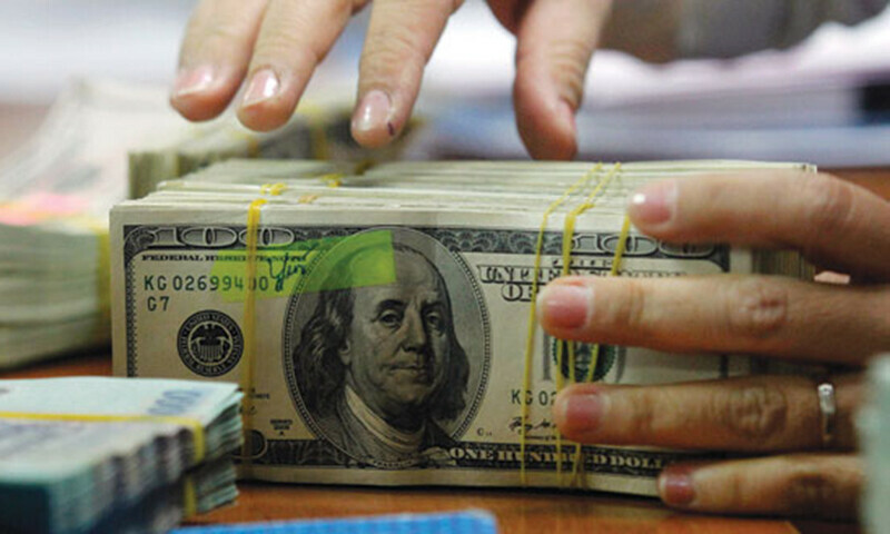 foreign reserves fall