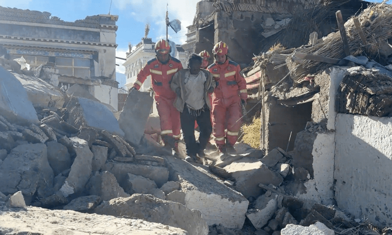 Urgency mounts in search for survivors of powerful Tibet earthquake