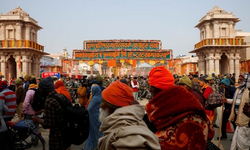 Six dead in India temple stampede