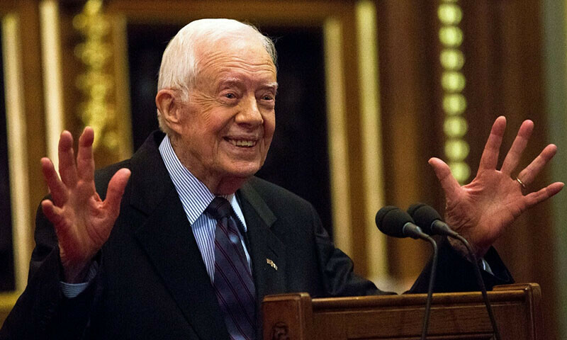 Jimmy Carter unites US as presidents attend state funeral