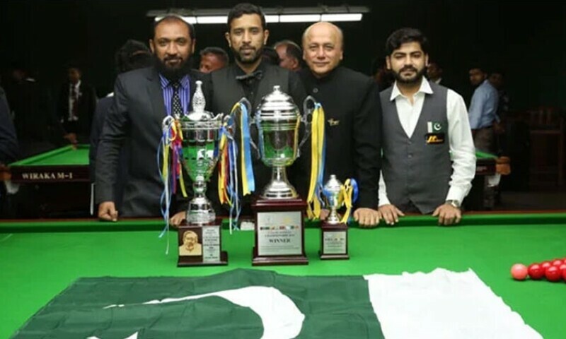 Mohammad Asif captures 3rd SAARC Snooker Championship