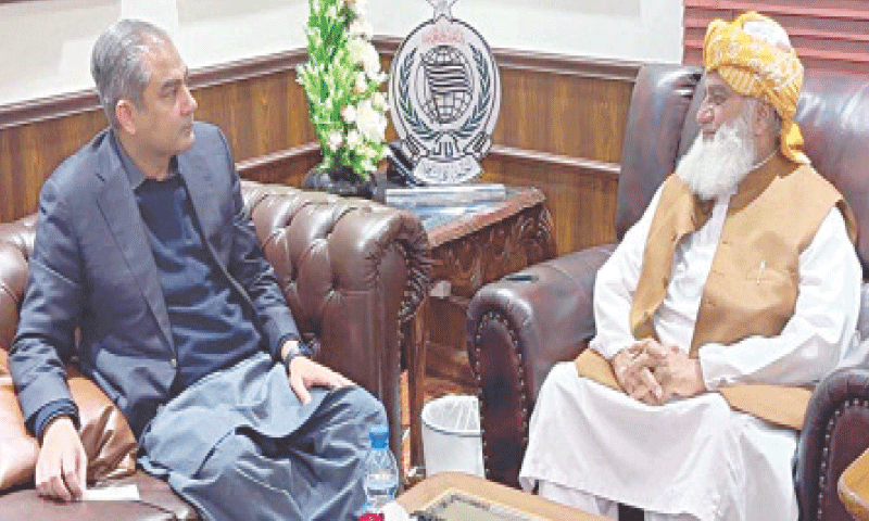 Naqvi, Fazl discuss jirga’s role in Kurram peace