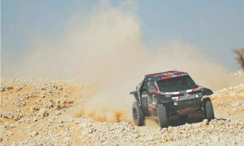 Saudi Al-Rajhi takes Dakar lead as Al-Attiyah wins stage nine