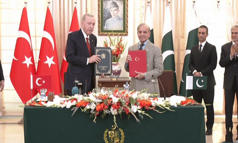 PM Shehbaz, Turkiye President Erdogan sign 24 agreements, MoUs to strengthen bilateral ties